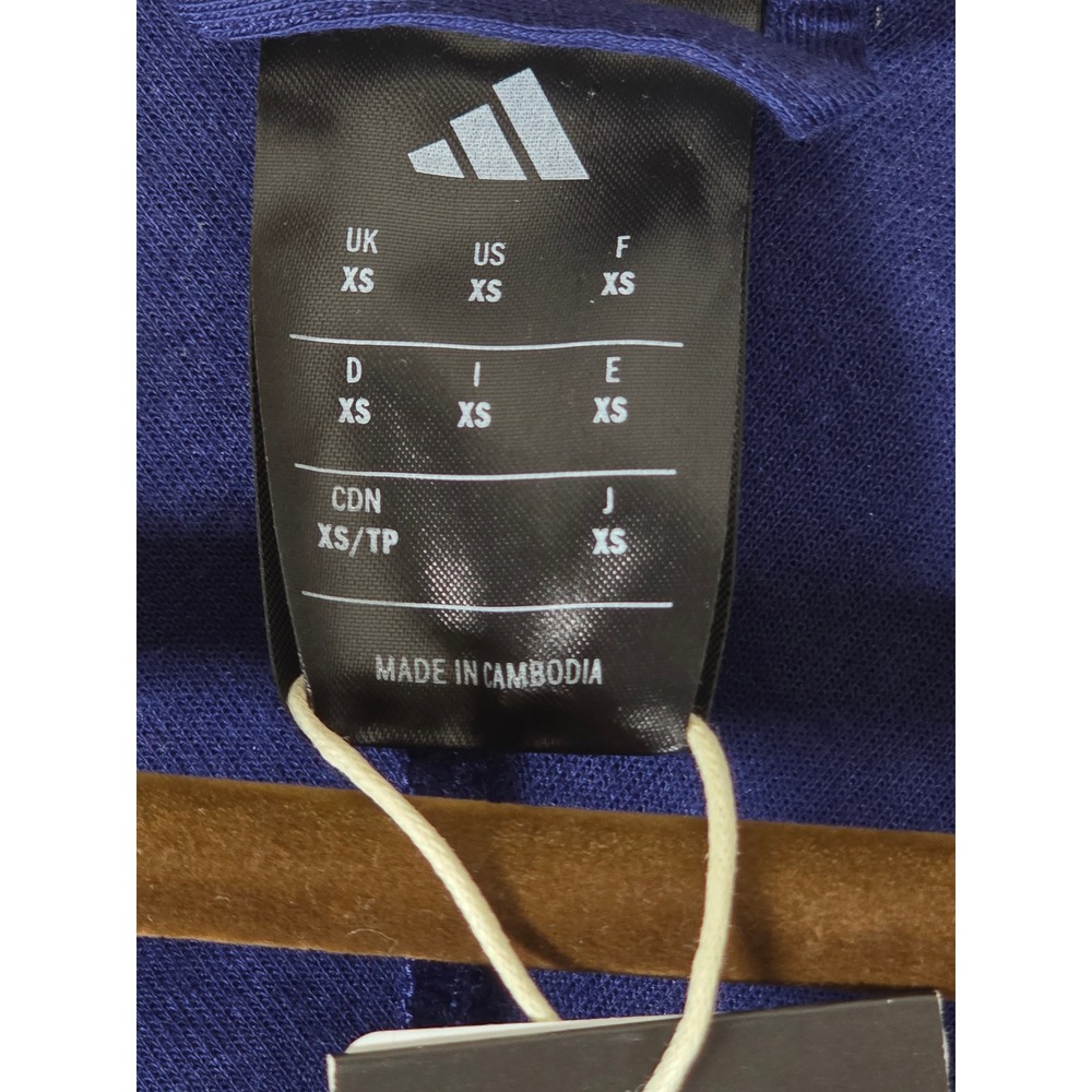Adidas Men's House Of Tiro Zip Up Track Jacket Size XS Dark Blue NWT - Picture 4 of 8